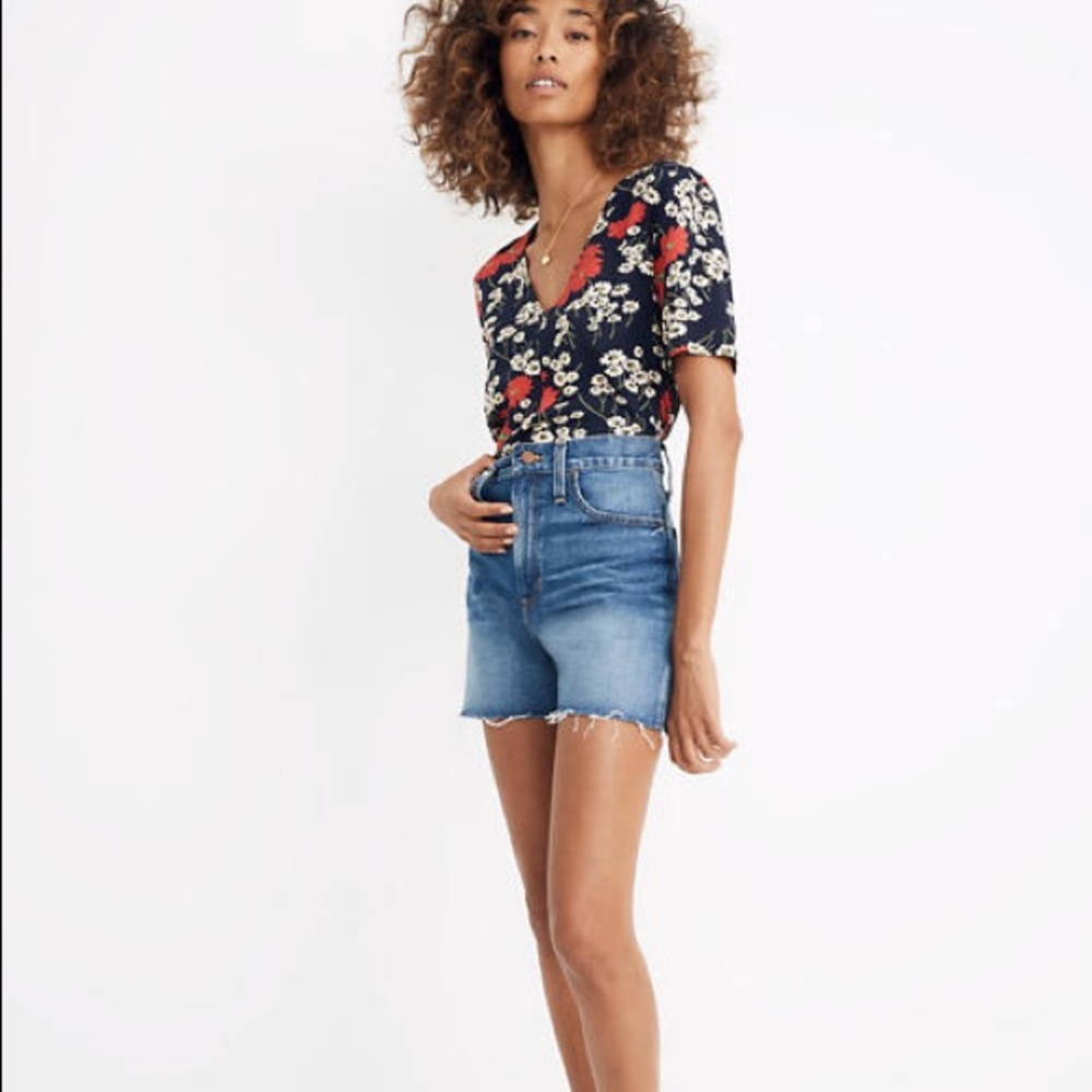Madewell Perfect Jean Short Size 28
